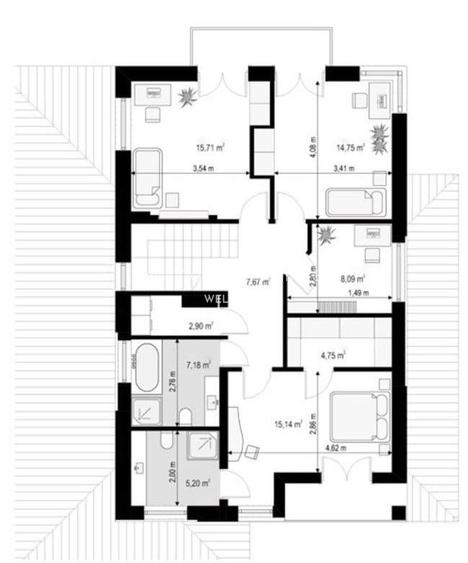 Casa Sibiu, Selimbar - 5 camere, 3 bai, garaj - - 7