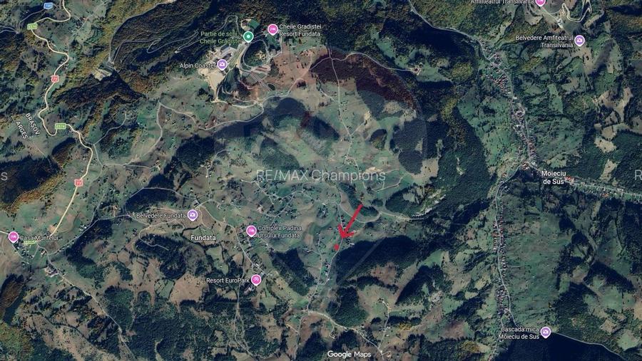 Teren intravilan | 1380 mp | Fundata - 5