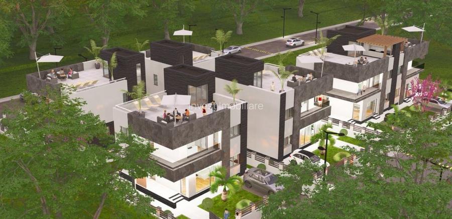 Casă Individuala Mediteraneana Acoperis-TERASĂ ! Rediu ! - 7