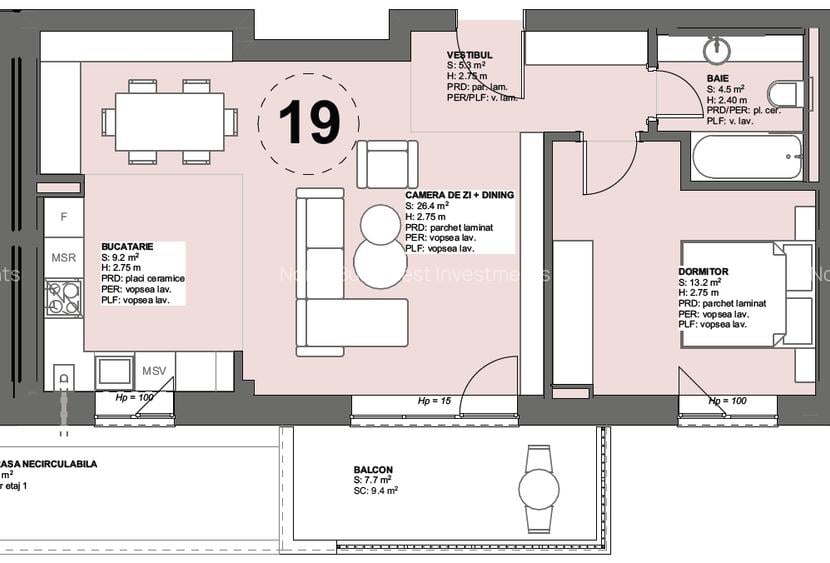 2 CAMERE - PIPERA - ANSAMBLU CU FACILITĂȚI PREMIUM - 1