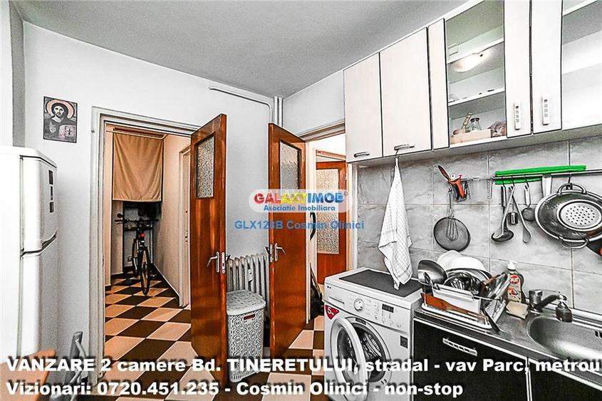 Vanzare 2 camere Bd. Tineretului - stradal - vav de parc, langa metrou - 10