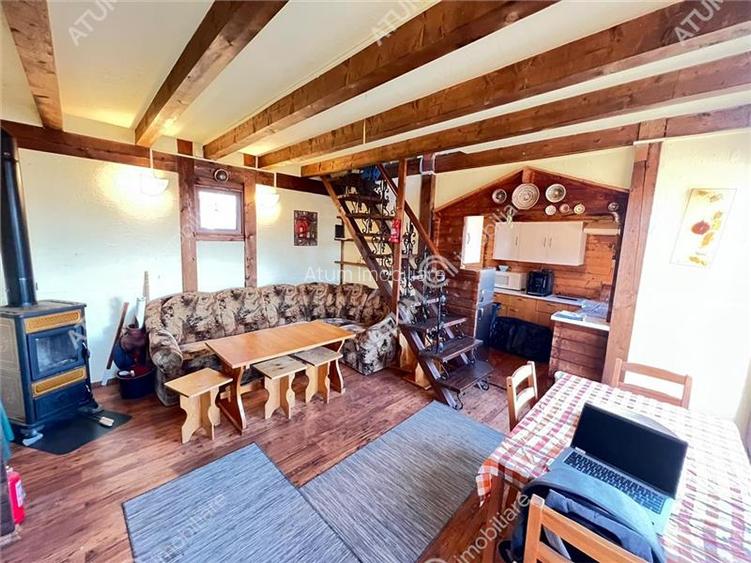 Cabana cu teren de 640 mp cu PUZ aprobat situata in Tropinii Noi Sibiu - 4