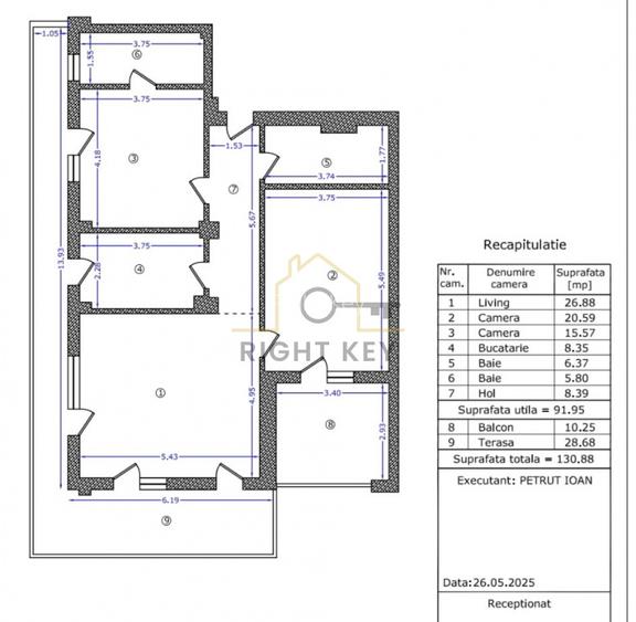 Apartament 3 camere in ansamblu nou/ 92 mp+ terasa 29mp/ Comision 0% - 16