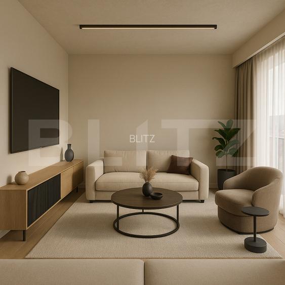 Apartament 3 camere, etajul 2, super priveliste, Zona Baciu regal - 7