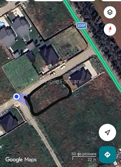 Teren intravilan de vânzare – 592 mp – Vânători | zonă liniștită - 3