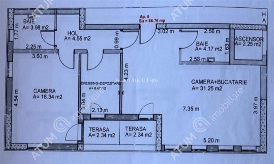 Spatiu comercial de 2 camere cu 2 bai 3 locuri de parcare zona Lazaret - 4