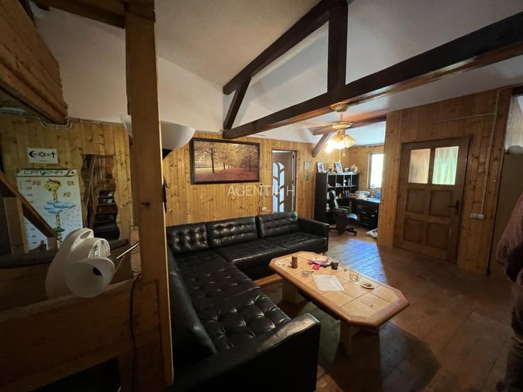 Casa-langa studiourile Buftea, 2 constructii, curte cu pomi, 2300mp, langa lac - 14