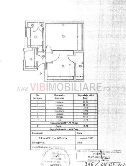 Vanzare apartament 2 camere Cantemir -Unirii, Amenajari Premium - 12
