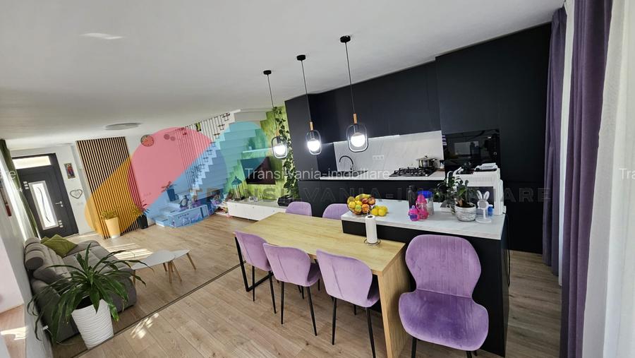 Duplex 113mp, gradina, finisat, Voronet - 4