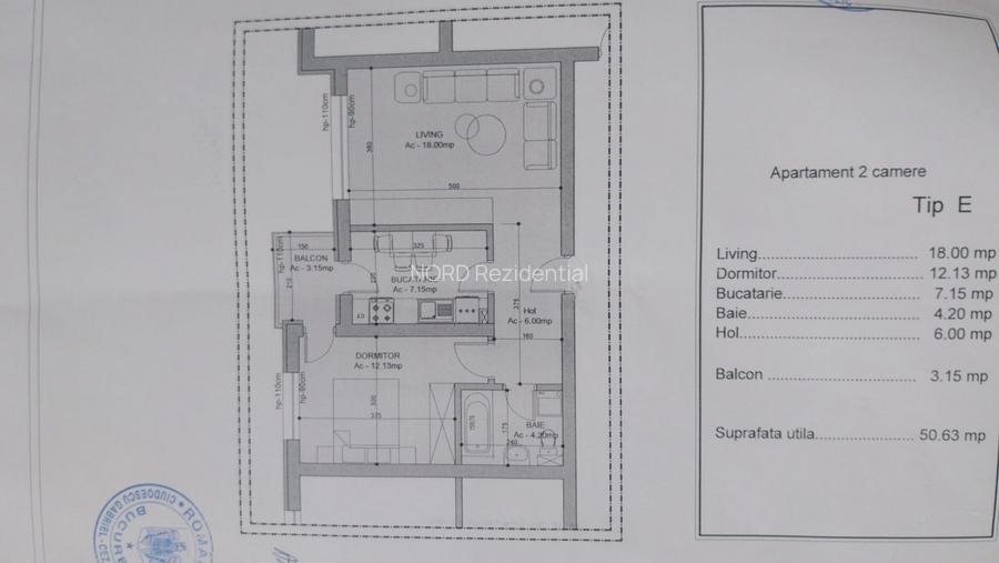 Apartament 2 camere  decomandat -Grozavesti-Regie Residence - 11