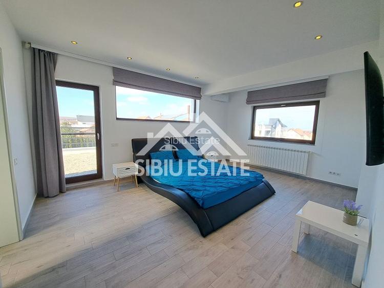 Casa Sibiu, terase panoramice, garaje, teren mare, Sura Mica - 8