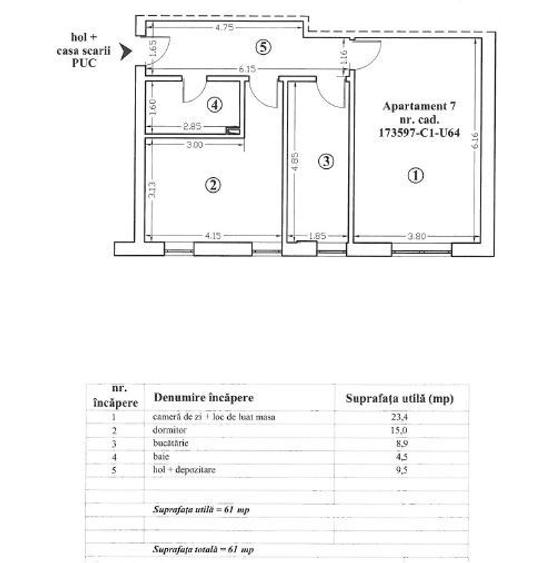 Apartament Premium 2 Camere Coresi – 61 mp | Versatil & Elegant - 12