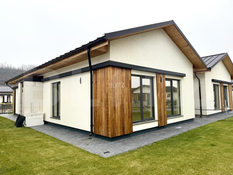 Casa individuala de 3 camere, 90mp, curtea 355mp, 15 minute de Cluj - 2