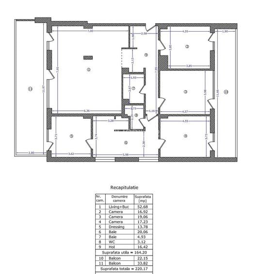 De vanzare Penthouse exclusivist Therme, Gradina zoologica, Baneasa - 17