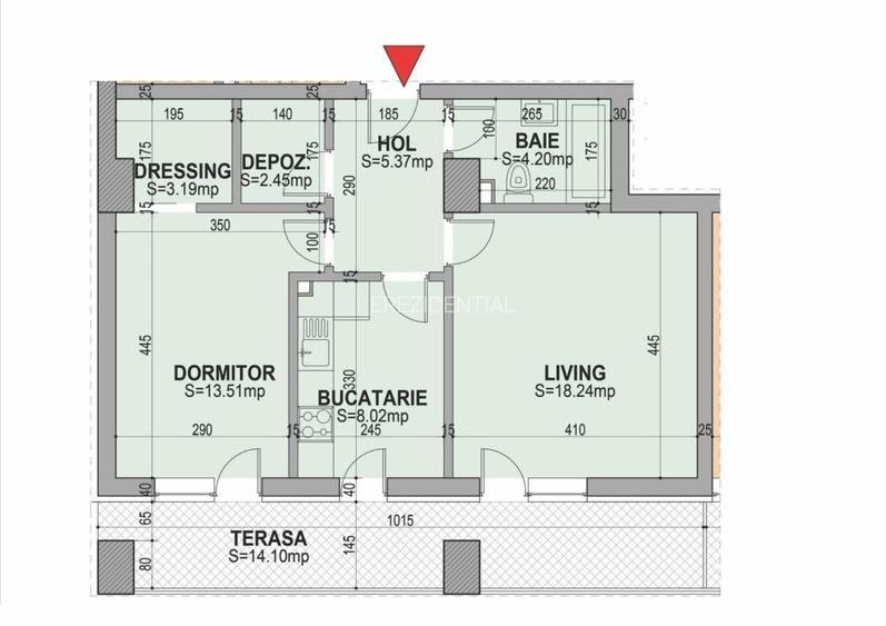 Apartament 2 camere – Bd. Timisoara - zona Parc Brancusi - 13