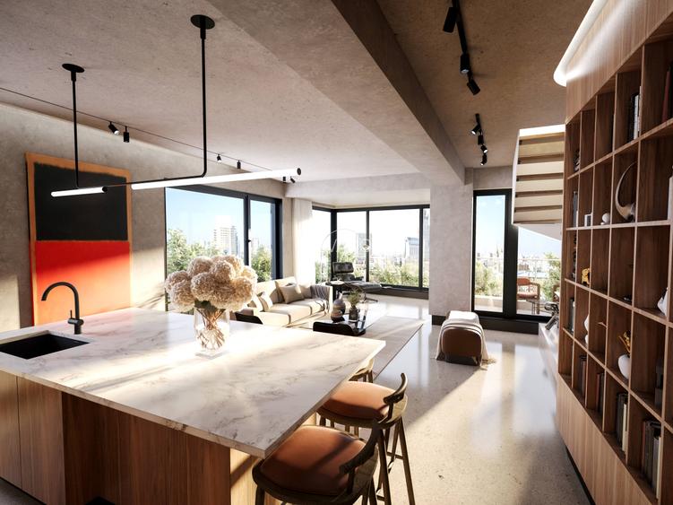 Penthouse- 3 camere, bloc boutique- zona Timpuri Noi - 2