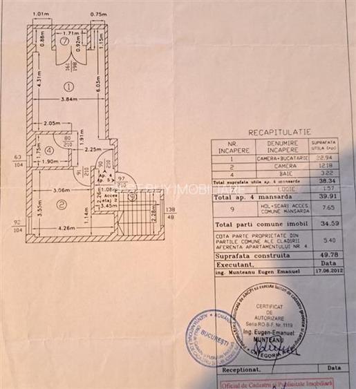 GARSONIERA TIP STUDIO SECTORUL 1 CHITILEI  BUCURESTII NOI STATIA STB MARMUREI - 14
