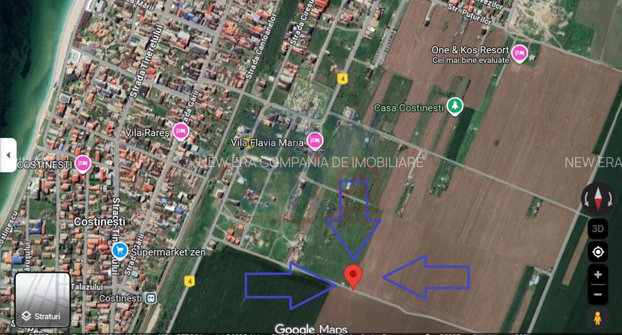 Teren intravilan de vanzare 5000 mp - Costinesti-Constanta - 5