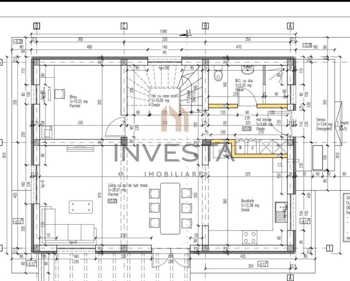 Casa noua in Chinteni, 700 mp teren- zona strazii Caragiale - 1
