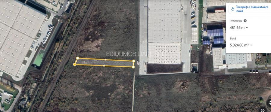 Teren Carrefour Militar 5000mp,intravilan, Chiajna langa Lidl logistic park - 3