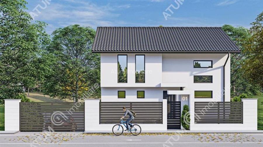 Casa individuala la cheie 400 mp teren 2 pivnite 4 camere 145 mp utili - 28