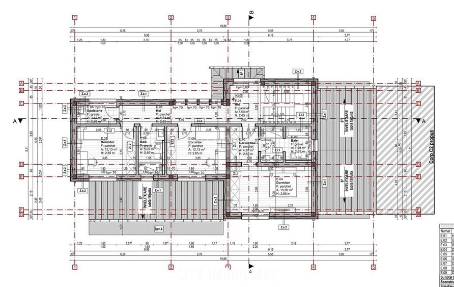Teren intravilan 1.375 mp cu Proiect autorizat pentru duplex, Feleacu - 12