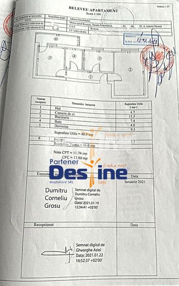 Apartament 2 camere 46 mp model decomandat, renovat in totalitate - Roman - 11