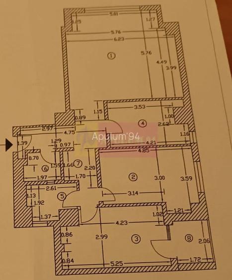 Apartament 3 camere LUX, 99mp, B-dul Unirii, loc parcare inclus - 11