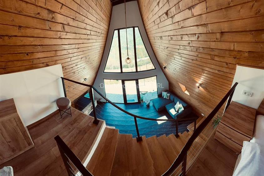 Casa A-Frame de vanzare | Valea Doftanei, Tesila | Constructie 2024 | Teren 627 - 6