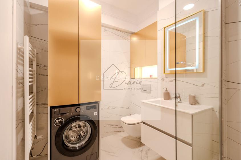 Studio dublu Ivory Residence Pipera I lux mobilat I balcon I COM0% - 26
