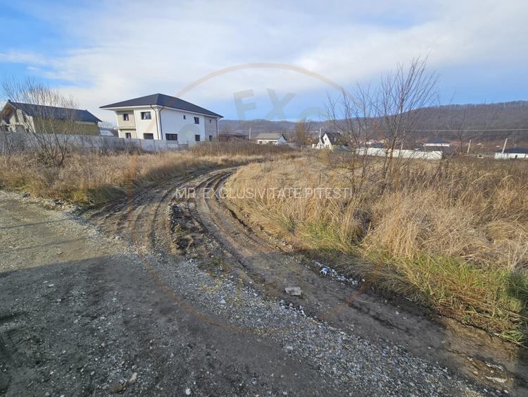 Teren 1.250 mp, toate utilitatile – Bascov, Valea Ursului, AG - 4