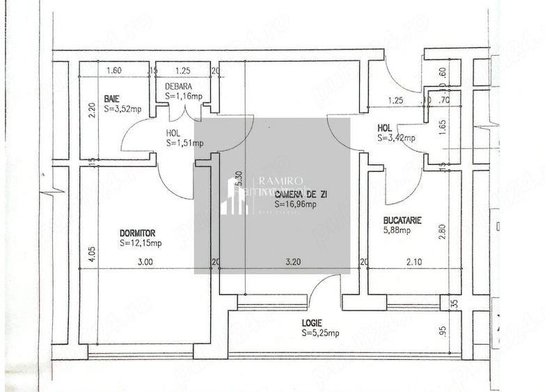 Apartament 2 camere 51 mp/ Sector 3/ Park LAKE - 7