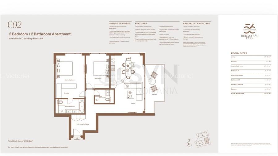 REA1028294 56 Nordului Park Residences l Ultralux l Terasa l Parcare l Herastrau - 11