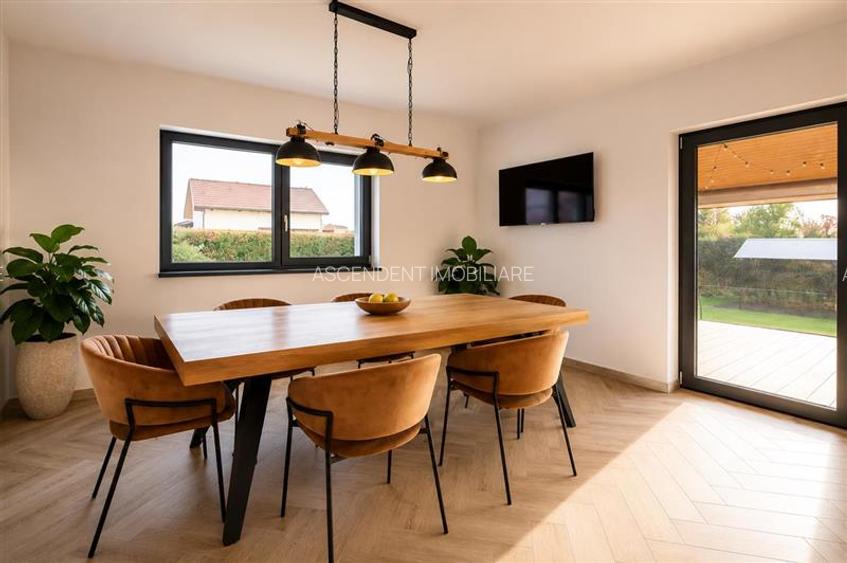 Vila cu atmosfera de resort:smart home, curte spectaculoasa,1.000mp teren, Tarlu - 17