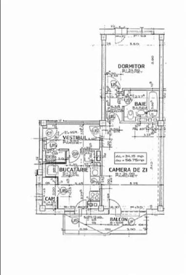Vanzare apartament 2 camere decomandate 65 mp in Manastur- zona Electrica - 3