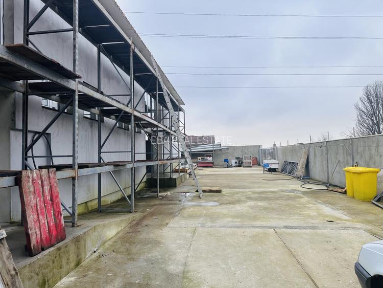 Hala industriala 600 mp, teren parcare 400 mp, de inchiriat, Dragomiresti Deal - 12
