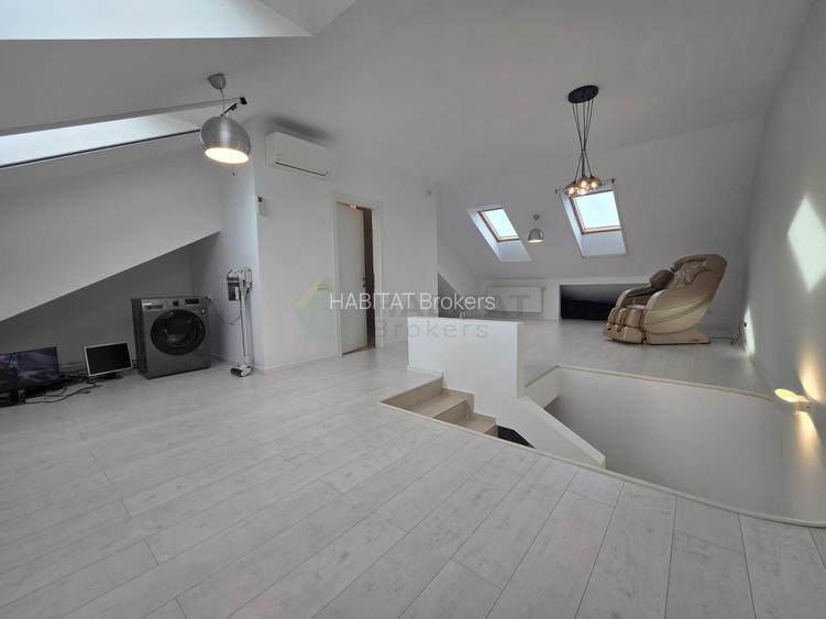 Vilă  cu mansardă, piscină și design modern – Tunari - 32