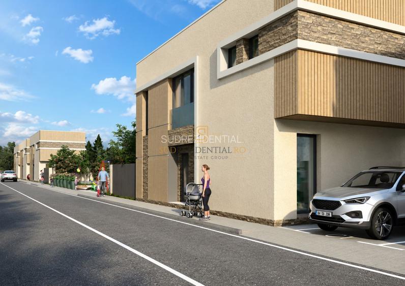 Vila moderna tip duplex, 4 camere, ansamblu privat cu loc de joaca - 25