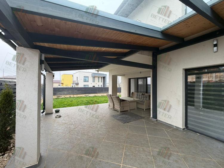 Vilă moderna de vânzare în Berceni – complex privat inchis, mobilata