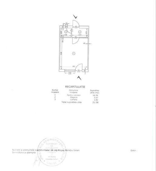 Spatiu comercial, 21 mp, Piata Cug, liber, pretabil orice afacere - 8