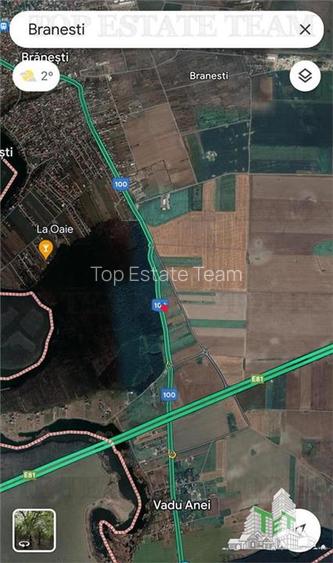 Teren de vanzare Branesti, iesire la Autostrada Soarelui - 2