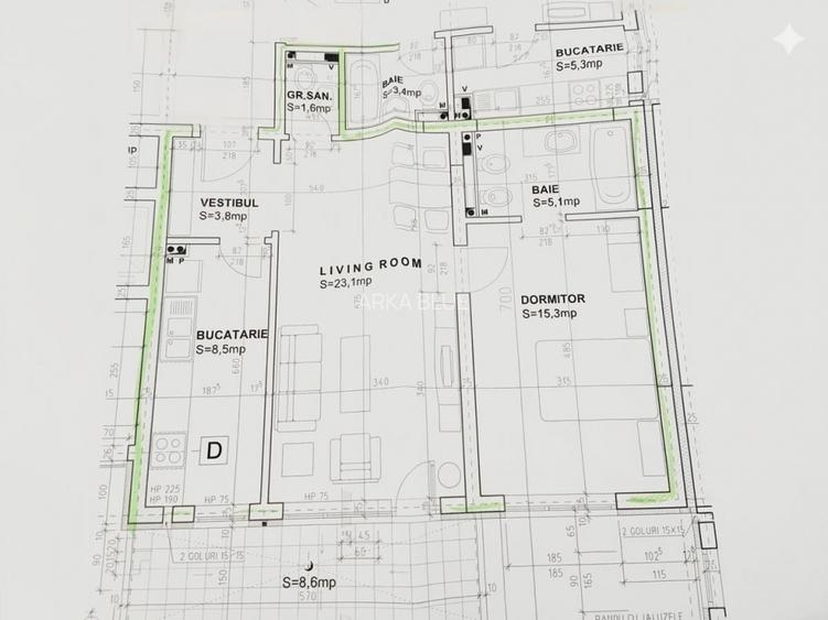 Apartament 2 Camere - Privighetori – Iancu Nicolae | Pădurea Băneasa | Mobilat - 15