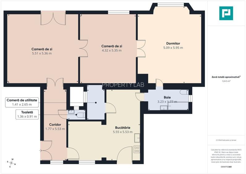Apartament generos cu 3 camere – Zona Centrală - 7