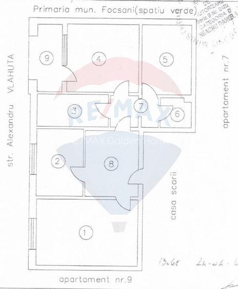 Apartament cu 3 camere str. Alexandru Vlahuta - 10