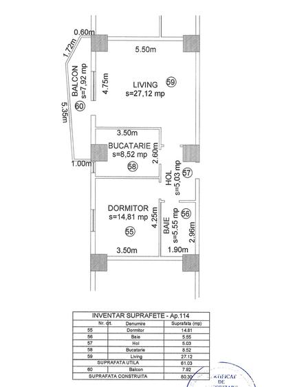 Apartament 2 camere decomandat - etaj 9 - B-dul M. Viteazu / Lidl - 7