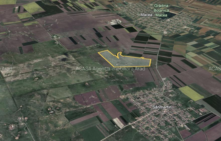 Teren 42 ha pentru parc fotovoltaic – Macea, Arad - 2