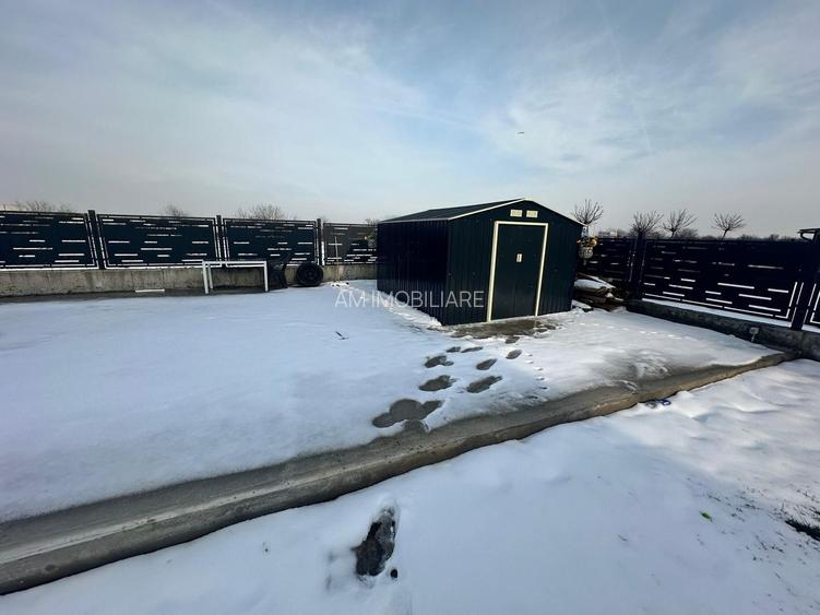 CASA INDIVIDUALA MOBILATA, TOATE UTILITATIE, CURTE 400 MP, COMISION 0% - 12