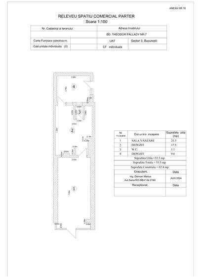 Spatiu Comercial BUCURESTI Bd. Theodor Pallady Nr. 7, bl. R5A  Pret Negociabil - 3