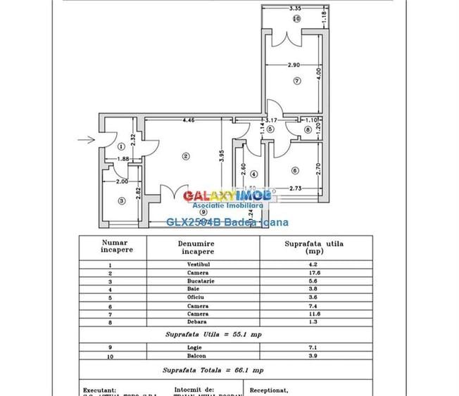 Apartament 3 camere in statia de Metrou Dristor - 11