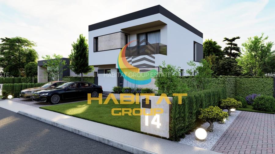 Vanzare vila in ansamblu rezidential nou Berceni Vidra 4 camere P+E finalizata - 2